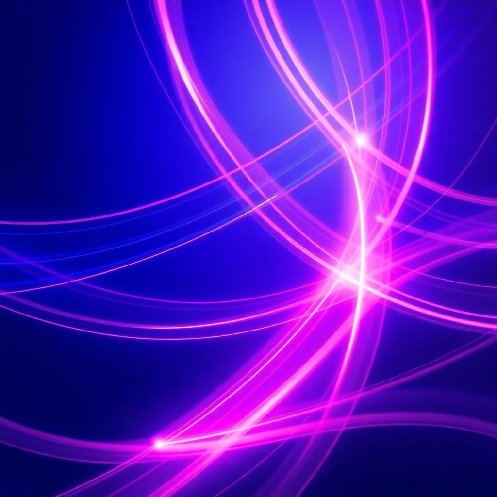 Decorative image 42 pink and purple rays